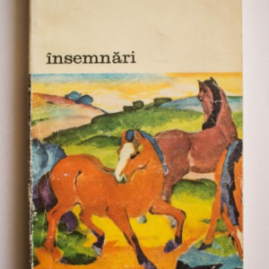 Franz Marc - Insemnari. Scrisori de pe front