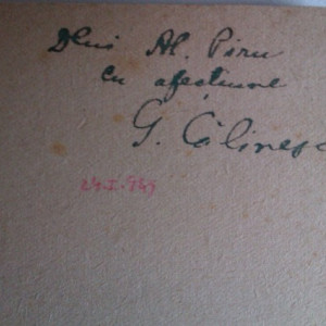 G. Calinescu - Kiev, Moscova, Leningrad (cu autograf)