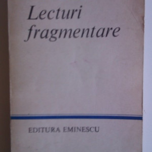 Ion Pop - Lecturi fragmentare (cu autograf)