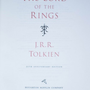 J.R.R. Tolkien - The Lord of The Rings (50th Anniversary Edition) (editie hardcover, bibliofila, in limba engleza, in caseta speciala)