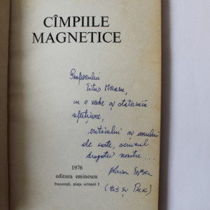 Adrian Popescu - Campiile magnetice (cu autograf)