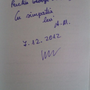 Alexandru Musina - Scrisorile unui geniu balnear (cu autograf)