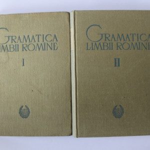 Colectiv autori - Gramatica limbii romane (2 vol., editie hardcover)