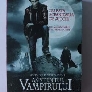 Darren Shan - Asistenul vampirului (Circul ororilor, Ucenicul vampirului, Tunelele sangelui) (3 vol., in caseta speciala)