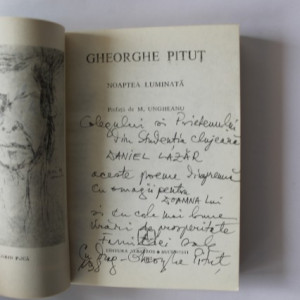 Gheorghe Pitut - Noaptea luminata. Cele mai frumoase poezii (cu autograf)