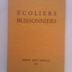 Jean-Loup Passek - Ecoliers buissonniers (cu autograf)