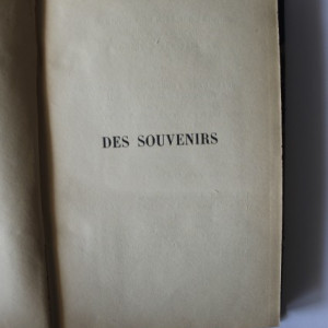 Joseph Conrad - Des souvenirs (editie hardcover, interbelica, frumos relegata)