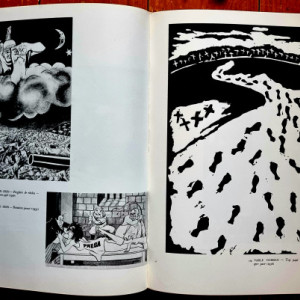 Jules Perahim, Vasile Kazar, Mircea Popescu, Mircea Deac, Dan Baran - Grafica militanta romaneasca (editie hardcover)