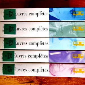 Roland Barthes - Oeuvres completes I-V (Livres, textes, entretiens) (5 vol.)