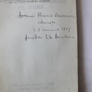Aurelian Titu Dumitrescu - Mi s-a culcat moartea pe inima (cu autograf)