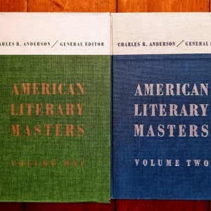 Charles R. Anderson - American Literary Masters (2 vol., editie hardcover)