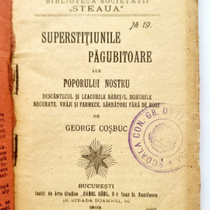 George Cosbuc - Superstitiunile pagubitoare ale poporului nostru