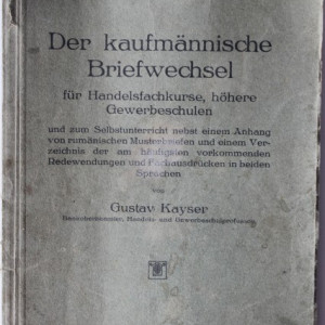 Gustav Kayser - Der kaufmannische Briefwechsel (editie interbelica)