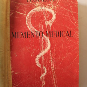 I. Cotaescu - Memento medical (editie hardcover, frumos relegata)