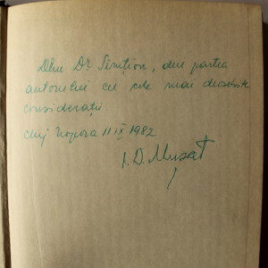 I. D. Musat - Horea. Rex. Daciae (3 vol., editie hardcover, cu autograf)