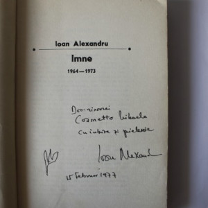 Ioan Alexandru - Imne (cu autograf)