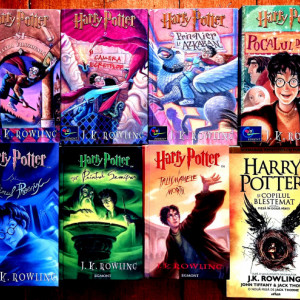 J. K. Rowling - Colectie completa Harry Potter (8 vol., editii hardcover)