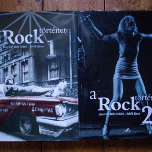 Javorszky Bela Szilard, Sebok Janos - A Rock tortenete (vol. I-II, 50-60 evek, 50 evek, editii hardcover)