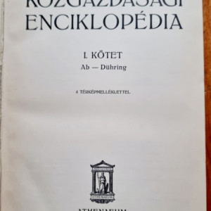 Kozgazdasagi Enciklopedia I (vol. I, editie hardcover)