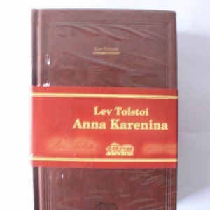 Lev Tolstoi - Anna Karenina (2 vol., editie hardcover invelita in piele)