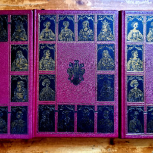 Maistre Jean Boccace Florentin - Le Decameron. Les contes autrement nommes Le Decameron de Maistre Jean Boccace Citoyen florentin (3 vol., editie hardcover, bibliofila)