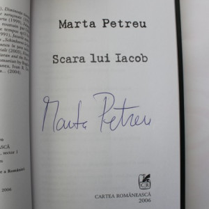 Marta Petreu - Scara lui Iacob (cu autograf, contine CD)