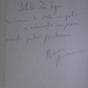 Mircea Dinescu - Proprietarul de poduri (cu autograf)