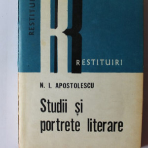 N. I. Apostolescu - Studii si impresii literare