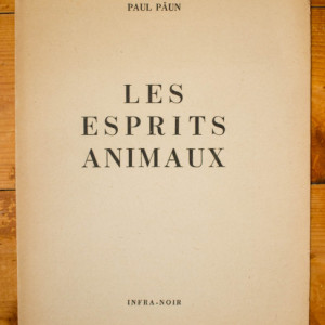 Paul Paun - Les Esprits animaux (collection Surrealiste Infra-Noir)