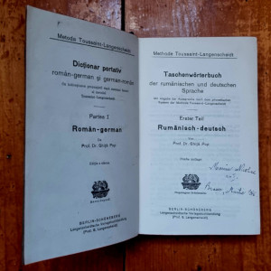 Prof. Dr. Ghita Pop - Dictionar portativ roman-german si german-roman / Taschenworterbuch der rumanischen und deutschen Sprache (editie hardcover)