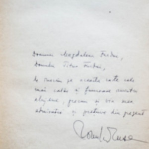 Romulus Rusan - America ogarului cenusiu (cu autograful autorului si al sotiei, Ana Blandiana)