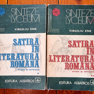 Virgiliu Ene - Satira in literatura romana (2 vol.)