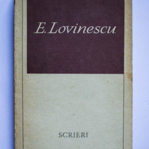 E. Lovinescu - Scrieri 3. Aquaforte (Anexa)