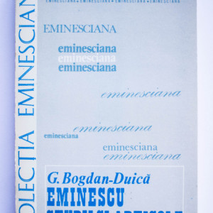 G. Bogdan-Duica - Mihai Eminescu. Studii si articole