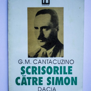 G.M. Cantacuzino - Scrisorile catre Simon