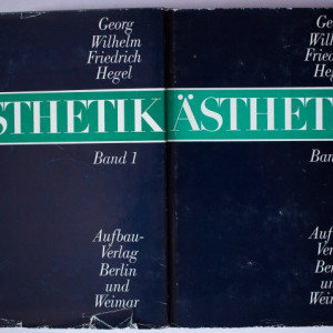 Georg Wilhelm Friedrich Hegel - Asthetik (2 vol., editie hardcover)