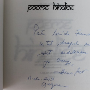 Hanna Botta - Poeme hindice (cu autograf)