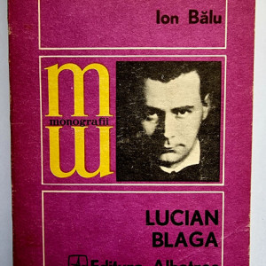 Ion Balu - Lucian Blaga