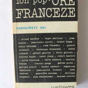 Ion Pop - Ore franceze. Convorbiri
