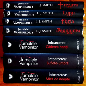 L. J. Smith - Jurnalele vampirilor. Jurnalele vampirilor: Intoarcerea (7 vol., editii hardcover)