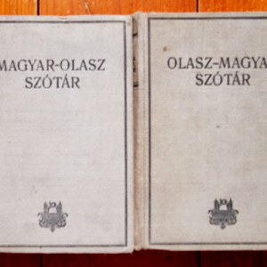 Magyar-olasz szotar / Olasz-magyar szotar (2 vol., editie hardcover)