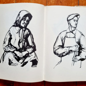 Nagy Imre - Ketszaz rajz (editie hardcover, in limba maghiara, cu autograf)