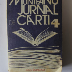 Romul Munteanu - Jurnal de carti 4