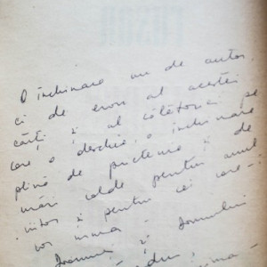 Romulus Rusan - America ogarului cenusiu (cu autograful autorului si al sotiei, Ana Blandiana)
