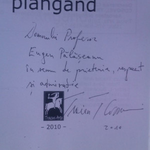 Traian T. Cosovei - Aerostate plangand (cu autograf)