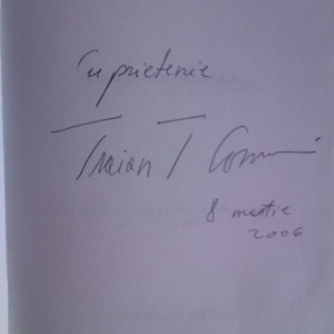 Traian T. Cosovei - Greva capsunelor (cu autograf)