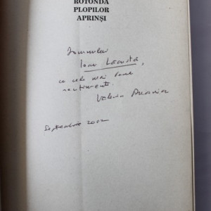 Valeriu Anania - Rotonda plopilor aprinsi (cu autograf)