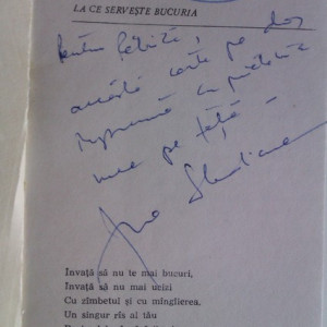 Ana Blandiana - Octombrie, noiembrie, decembrie (cu autograf)