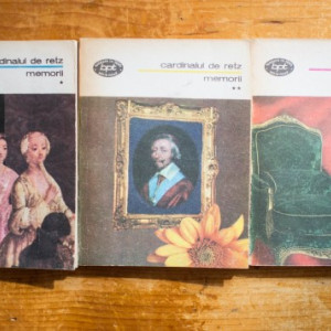 Cardinalul de Retz - Memorii (3 vol.)
