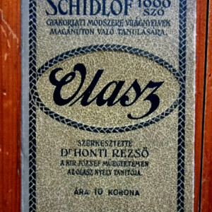 Dr. Honti Rezso - Schidlof: Schidlof gyakorlati modszere - Olasz 1-10. fuzet (editie harcover)